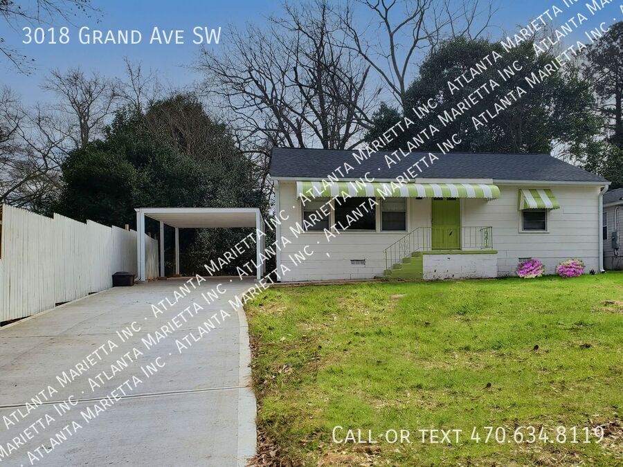 Cutest 2/1 Bungalow in Hapeville - Housing Vouchers Accepted property image